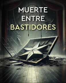 Portada de Muerte entre bastidores
