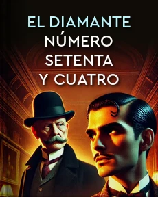 Portada de El diamante número setenta y cuatro