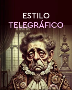 Portada de Estilo telegráfico, de Nervo, Amado