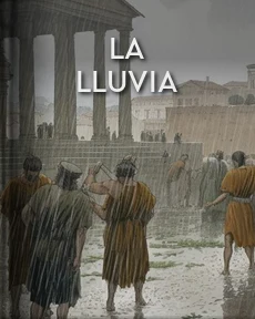 Portada de La lluvia, de Espinel Souares, Anastassia