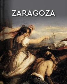 Portada de Zaragoza, de Benito Perez Galdos