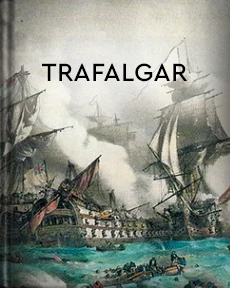 Portada de Trafalgar, de Benito Pérez Galdós