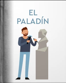 Portada de El paladín, de Zahonero de Robles y Díaz, José