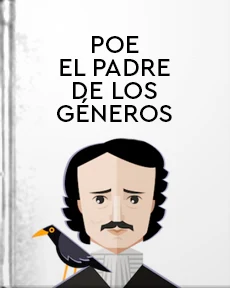 Portada de Poe el padre de los géneros, de Espinel Souares, Anastassia