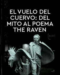 Portada de El vuelo del cuervo: del mito al poema The Raven, de Cuesta Cuesta, Sandra