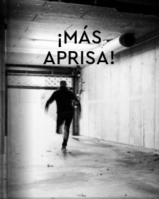 Portada de ¡Más aprisa!