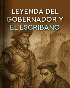 Portada de Leyenda del gobernador y el escribano, de Washington Irving