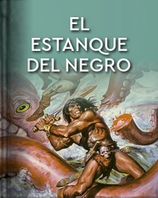 Portada de El Estanque del Negro, de Robert E. Howard