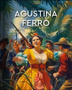 Portada de Agustina Ferro. Pasó a la historia por amor