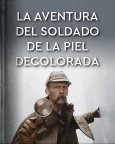 Portada de La aventura del soldado de la piel decolorada