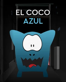 Portada de El coco azul, de Asensi, Julia de