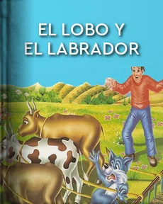 Portada de El lobo y el labrador, de Esopo