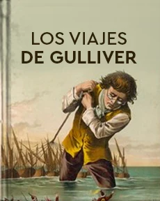 Portada de Los Viajes De Gulliver, de Jonathan Swift