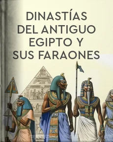 Portada de Dinastías del Antiguo Egipto y sus faraones, de Espinel Souares, Anastassia