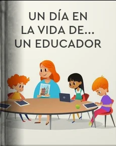 Portada de Un día en la vida de... un educador