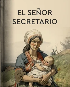 Portada de El señor secretario, de Sienkiewicz, Henryk