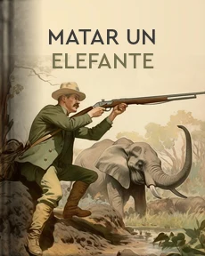 Portada de Matar un elefante