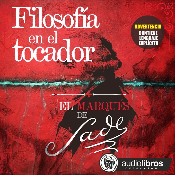 Portada de Filosofía en el tocador, de El Marqués De Sade