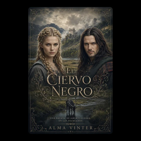 Portada de El Ciervo Negro: Una balada de amor y guerra en las Highlands