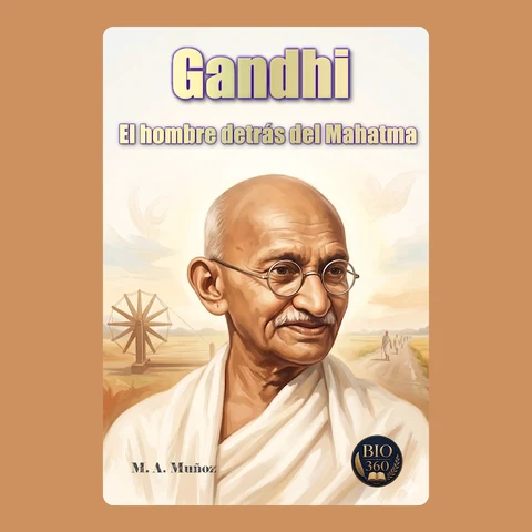 Portada de Gandhi. El hombre detrás del Mahatma