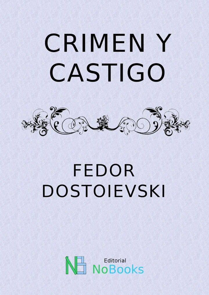 Portada de Crimen y castigo, de Fiódor Dostoyevski