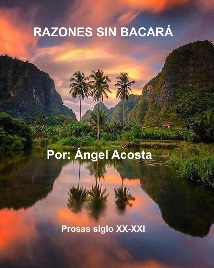 Portada de Razones sin bacará, de Ángel Acosta