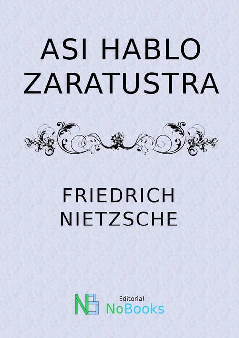 Portada de Asi Hablo Zaratustra