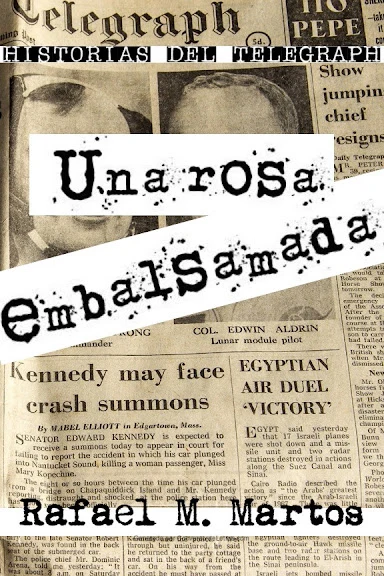 Portada de Una rosa embalsamada: Historias del Telegraph