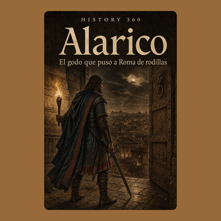 Portada de Alarico. El godo que puso a Roma de rodillas., de HISTORY 360