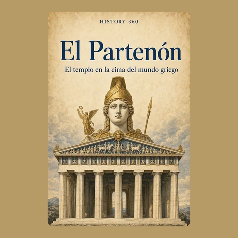 Portada de El Partenón. El templo en la cima del mundo griego.