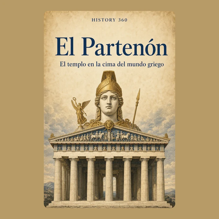 Portada de El Partenón. El templo en la cima del mundo griego., de HISTORY 360