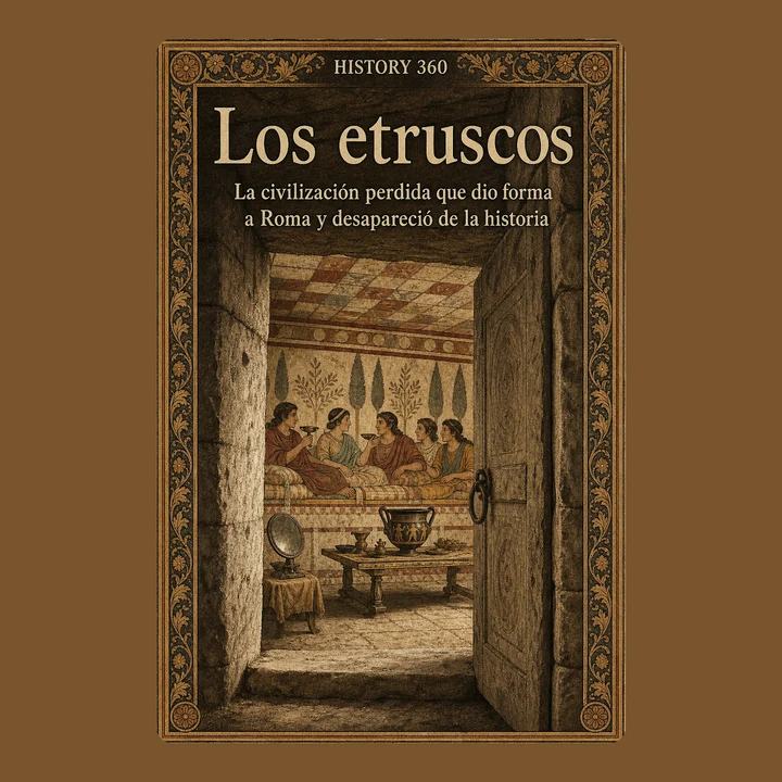 Portada de Los etruscos. La civilización perdida que dio forma a Roma y desapareció de la historia., de HISTORY 360