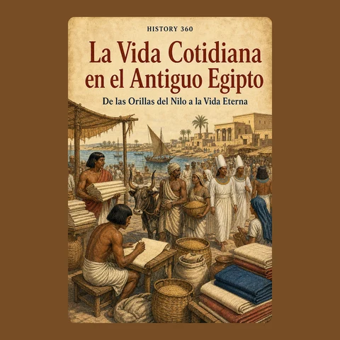 Portada de La Vida Cotidiana en el Antiguo Egipto. De las Orillas del Nilo a la Vida Eterna.