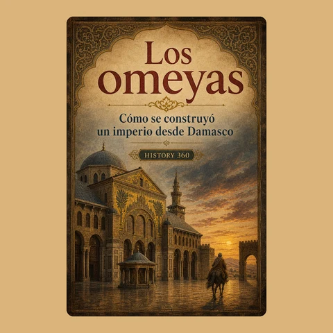 Portada de Los omeyas. Cómo se construyó un imperio desde Damasco.