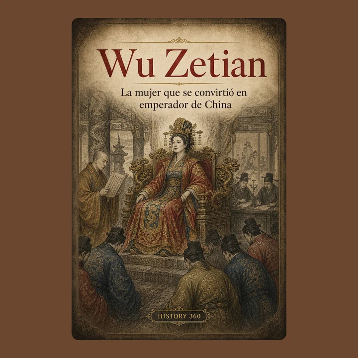 Portada de Wu Zetian. La mujer que se convirtió en emperador de China., de HISTORY 360