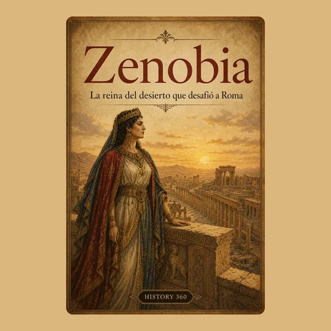Portada de Zenobia. La reina del desierto que desafió a Roma.