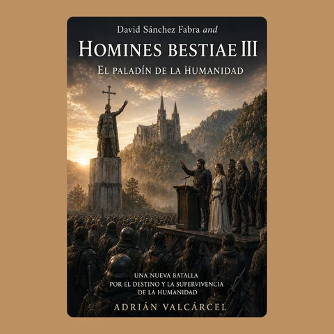 Portada de David Sánchez Fabra and El paladín de la humanidad: Una nueva batalla por el destino y la supervivencia de la humanidad