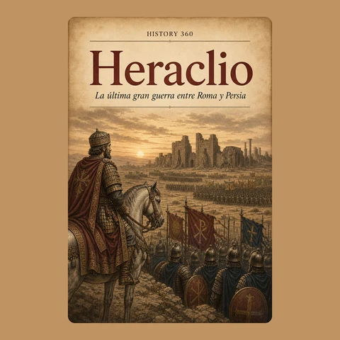 Portada de Heraclio. La última gran guerra entre Roma y Persia.