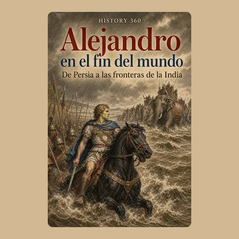 Portada de Alejandro en el fin del mundo. De Persia a las fronteras de la India.