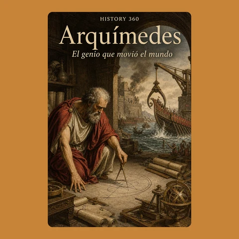 Portada de Arquímedes. El genio que movió el mundo.
