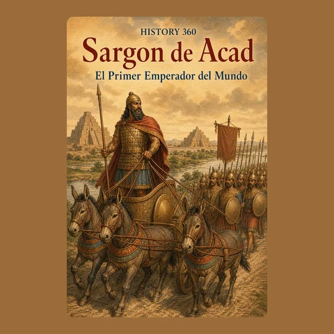 Portada de Sargón de Acad. El primer emperador del mundo.