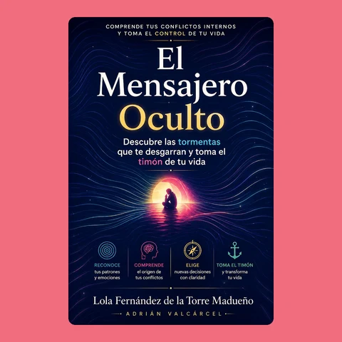 Portada de Lola Fernández de la Torre Madueño and El Mensajero Oculto: Comprende tus conflictos internos y toma el control de tu vida