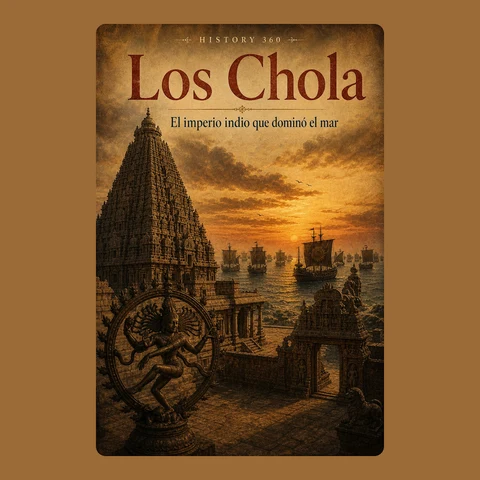 Portada de Los Chola. El imperio indio que dominó el mar.