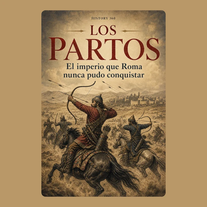 Portada de Los partos. El imperio que Roma nunca pudo conquistar., de HISTORY 360