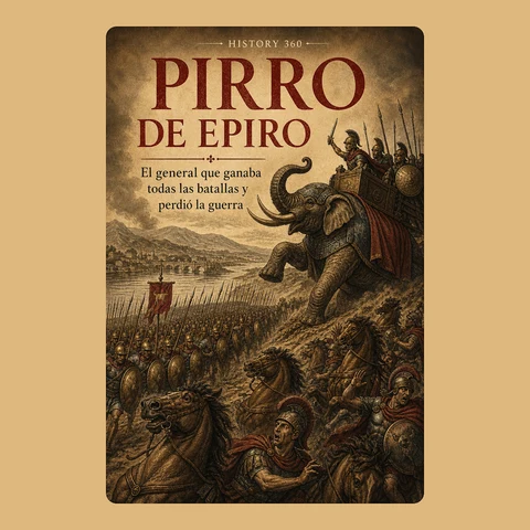 Portada de Pirro de Epiro. El general que ganaba todas las batallas y perdió la guerra.
