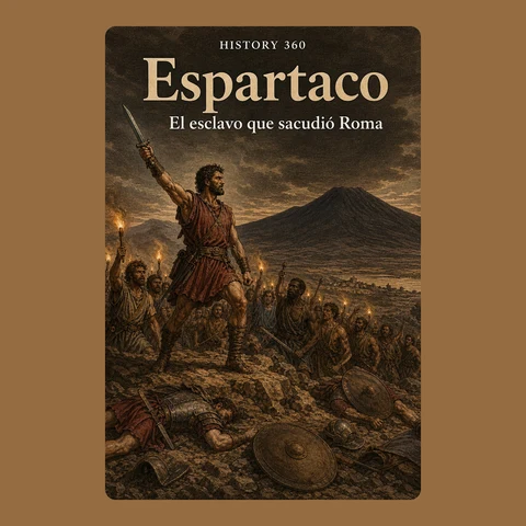 Portada de Espartaco. El esclavo que sacudió Roma.