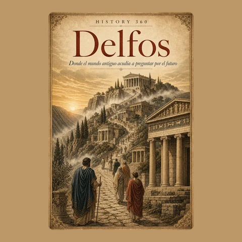 Portada de Delfos. Donde el mundo antiguo acudía a preguntar por el futuro.