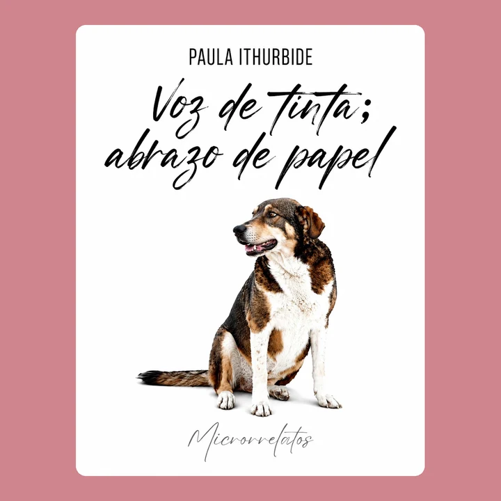 Portada de Voz de tinta, abrazo de papel: Microrrelatos, de Paula Ithurbide