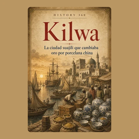 Portada de Kilwa. La ciudad suajili que cambiaba oro por porcelana china.