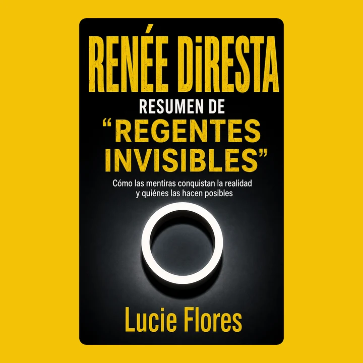 Portada de RESUMEN DE "REGENTES INVISIBLES" DE RENEE DIRESTA: Cómo las mentiras conquistan la realidad y quiénes las hacen posibles, de Lucie Flores